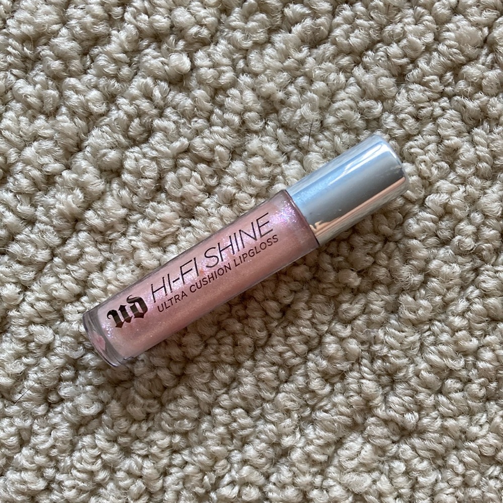 Urban Decay Hi-Fi Shine Ultra Cushion Lipgloss Gloss Ultra Doux Pink Mini SPL